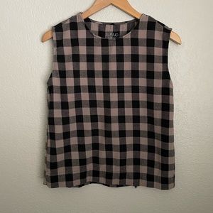 Lunya Buffalo Plaid Tank Top